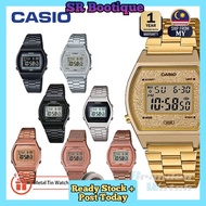 Ready Stock💖JAM WANITA  CASIO  DIGITAL WATCH LADIES ROSEGOLD CASUAL JAM TANGAN  BESI DIGITAL PEREMPU