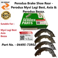 Perodua Brake Shoe Rear - Perodua Myvi Lagi Best, Axia & Bezza ( 04495-73R02 )