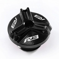 For Yamaha YZF R3 YZF-R3 YZFR3 2015-2022 Filler Cap Oil Filter Cap Accessories