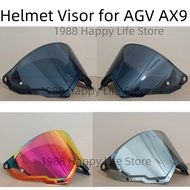 Helmet Visor for AGV AX9 Motorcycle Replacement Lens Helmet Glasses Glass Lens Shield Windshield Vie