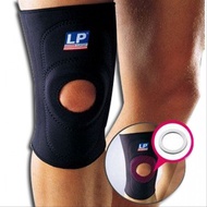 LP Support Knee Open Patella LP-708 Black Knee Guard Support