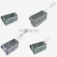 _ TEL81 stainless steel frying basket square oil filter electric fryer control French fries screen f