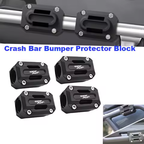 FOR CFMOTO 450MT 650MT MT 450 650 Crash Bar Bumper Protector Block Motorcycle Engine Guard Protector