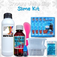 SNOWY JELLY SLIME KIT - SLIME SHOP SLIMEBYKAKLYN