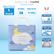 Combo 2 Tã/Bỉm Quần ELPRAIRIE Air Wing Size L 28 Miếng Mềm Nhẹ Thoáng Mát Chống Tràn Chống Thấm Ngượ
