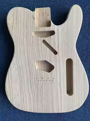 DIY one piece ash TELE guitar body 2.35kg
