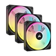 CORSAIR iCUE LINK QX120 RGB スターターキット 120mm PWM RGB PCケースファン (ファン3個、iCUE LINK システムハブ・ケーブルセット) CO-9051