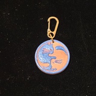 太極猫手繪真皮吊飾 鑰匙扣R60-PK/PKG