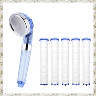 (UJCZ) 3-Speed Water Outlet Mode High Quality Residual Removal PP Sediment Filtered Shower Head Filt
