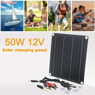 [ANSOUL] Monocrystalline silicon 50W solar panel, photovoltaic panel solar charging panel