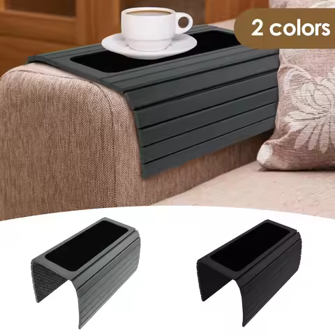 Wood Sofa Arm Tray Sofa Tray in Folding Design Sturdy and Robust Sofa Tray Convenient Sofa Tray for 