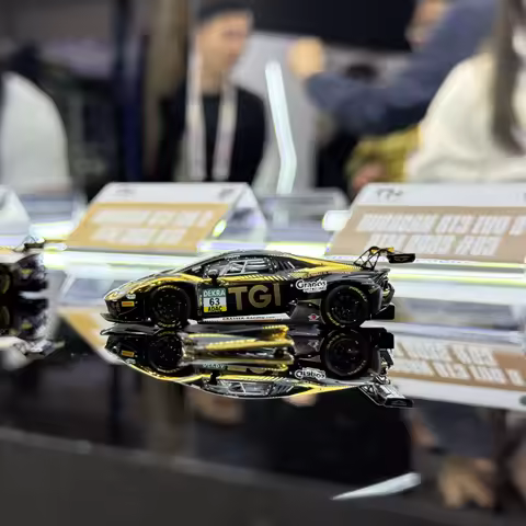 Trends Hobby 1:64 Lamborghini Huracan GT3 EVO2 - GRT #63 DTM 2025 TGI Team Alloy Die Cast Car Model