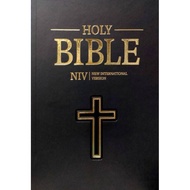 BIBLE-NIV HOLY BIBLE--NIV Illustrated Large Print- PU (Black)