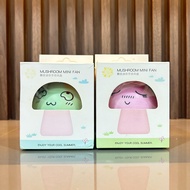 Rechargeable Fan Mini Fan Mushroom Multifunction Portable Fan USB Rechargeable USB Fan Kipas Kecil
