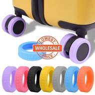 [Wholesale Price]Durable Shock Absorb Universal Wheel Sleeve / Off-Road Style Luggage Silicone Caster Cover / Chair Foot Reduce Noise Roller / Anti-Wear Suitcase Guard Wheels Guard