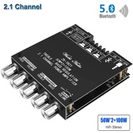 [แท้100%+มีสินค้า] ZK-TB21 แอมป์ TPA3116D2 แอมป์จิ๋วบลูทูธ 5.0 ซับวูฟเฟอร์เครื่องขยายเสียง กำลังขับ 
