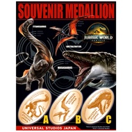 [77 Japan Daigou] Universal Studios Jurassic Park Dinosaur Commemorative Coin