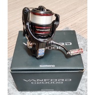 SHIMANO 2020 VANFORD SPINNING FISHING REEL C2000S SHALLOW SPOOL USED