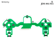 Witkitty PS4 Slim Controller ฟิล์มนำไฟฟ้าสีเขียว JDS 001 011 050 040 030