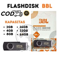 USB Flashdisk BBL 2GB 4GB 8GB 16GB 32GB 64GB Official Warranty Flashdrive BBL 64GB Rotating Speed 25