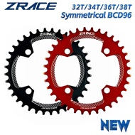 ZRACE Bike Chainrings MTB Chainwheels BCD96 Symmetrical Chainrings 32T 34T 36T 38T AL7075 CNC Proces