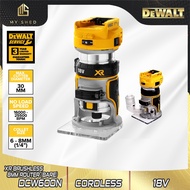 DEWALT DCW600N-XJ BL 8mm Router with Fixed Base 18V (Bare Unit No Charger & Battery)