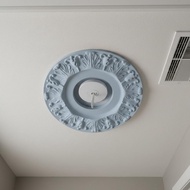French Design  Ceiling Medallion Elegant Design Ceiling Medallion Lightweight for Interior Designers