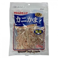 【喵喵媽】附發票 日本國產 藤澤商事 天然蟹肉絲 120g/400g 大包裝 犬貓皆可食用