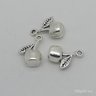 Bag Pendant Pendant 16x10mm1.5g Cherry Cute 670pcs a4746 Fruit Alloy 1,000g Creative Z7YM