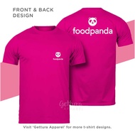 【S.RONG】(READY STOCK ) 2023 New ！baju lelaki FOODPANDA PREMIUM JERSEY RIDER FOOD PANDA JERSI PANDA JERSI FOOD T-SHIRTS(CODE:01)