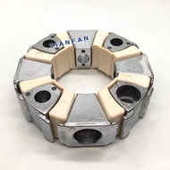 Hitachi Excavator อะไหล่ EX200-2 EX200-3 ข้อต่อปั๊มไฮดรอลิก ยางกาว EX200-5 EX210-5 ข้อต่อเครื่องยนต์