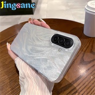 Jingsanc cho Samsung Galaxy A17 5g vỏ điện thoại sang trọng IMD Laser Ốp Cứng Máy ảnh bảo vệ vỏ lưng