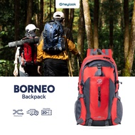 HEYLOOK Official - BORNEO Mountain Backpack Backpack Carrier Hiking Camping Outdoor 40L Travel Bag T