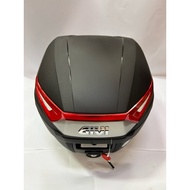 GIVI BOX C30N 30LTR MONOLOCK TOP CASE WITH RED REFLECTOR
