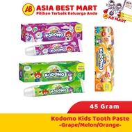 Kodomo Kids Toothpaste Grape Orangemelon 45 Grams Toothpaste Children's Toothpaste/ - ASIA BEST