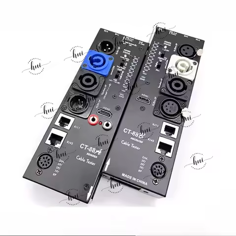 CT-88 detachable multi-function cable tester XLR signal cable tester HDM cable tester automatic audi