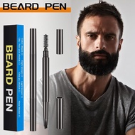 Beard Filler Pen Waterproof Pen Beard Shaping Lasting Repair Moustache Coloring Black Brown Hair Rep