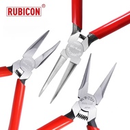 R RUBICON Needle-Nose Pliers Mini Small Size Fine Extended Curved Nose Pliers 13cm 17cm 20cm