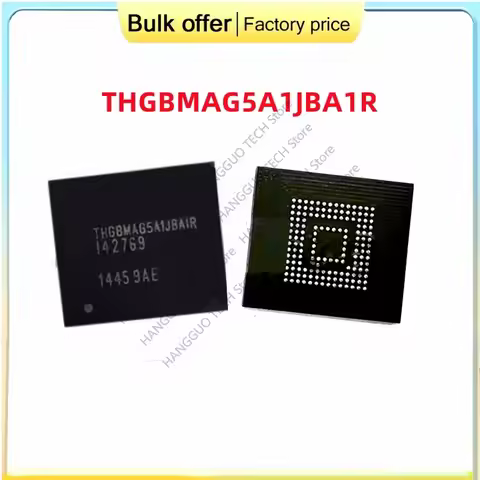 1-10pcs/Lot Original THGBMAG5A1JBAIR 4GB EMMC BGA THGBMAG5A1JBA1R BGA-153 EMMC memory chip