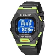TERLARIS JAM TANGAN ORIGINAL D-ZINER 8312 DIGITAL STANDAR RUBBER TAHAN AIR RENANG