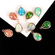 Resin Water Drop Shape Charms Pendants For DIY Jewelry Accessories