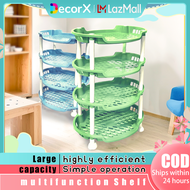 【DecorX】 Rack Organizer Layer Bathroom Organizer Rack 3/4 Layer Kitchen Organizer Storage Rack