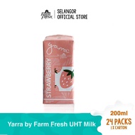 Yarra by Farm Fresh UHT Strawberry Milk 200ml x 24 Packs