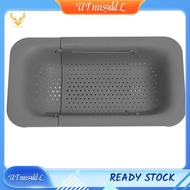 [UTnus9ddL] Kitchen Strainer Food Drainer Pickle Strainer Gray