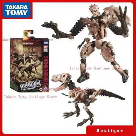 In Stock Transformers Toys War for Cybertron Trilogy:Kingdom WFC-K7 Paleotrex Action Figures Collect