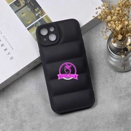 iphone 15 iphone 15 Plus iphone 15 Pro iphone 15 Pro Max SoftCase Pillow Macaron Black Case Pillow i