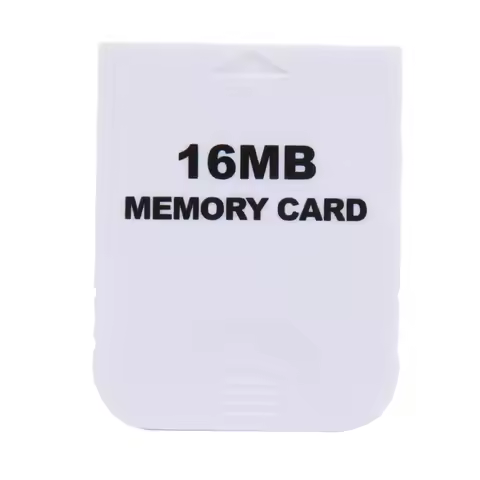J1UL1N White Memory Card High Speed Flash Memory Chip Easy To Use For Wii Gamecube GC NGC Game