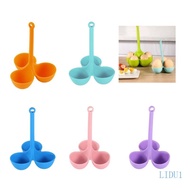 LIDU1 Eggs Cooking Utensils Eggs Boiler Eggs Moulds Silicone Texture Suitable for Eggs