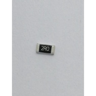 10PCS Taiwan-Grade 2R ±5%, 0805 SMD Resistor (2R0)