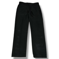 SIGNORE Plain Black Work Pants | Secondhand Thrift Shop
